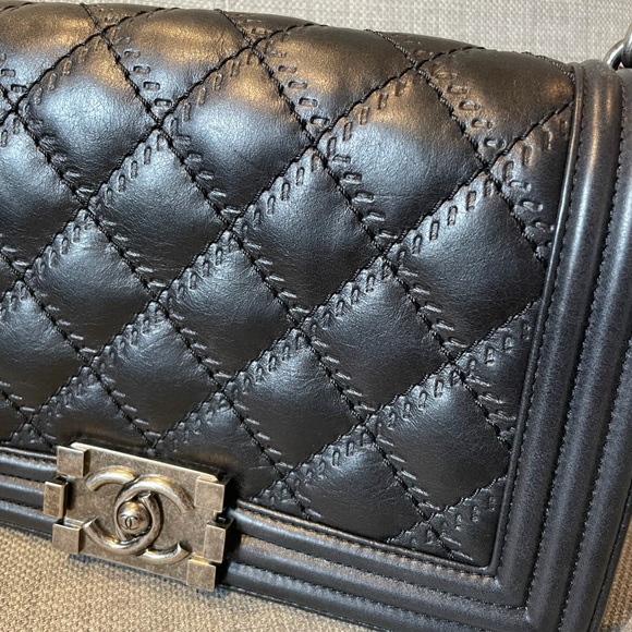 Chanel le boy medium - Picture 7 of 16